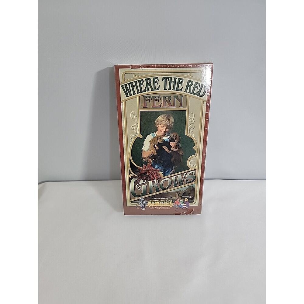Where The Red Fern Grows 1997 VHS Feature Films for Families‎ Doty-Dayton